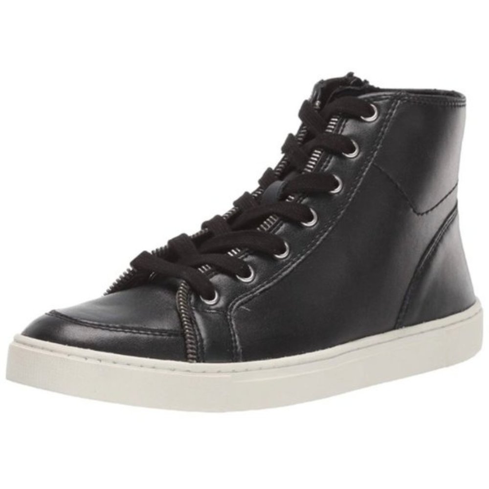 Frye Leather Moto Sneakers Size 7.5 New
